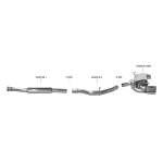 Bastuck Auspuffanlage Subaru WRX STI 2.5 L GR Bastuck Auspuffanlage Subaru WRX STI 2.5 L GR