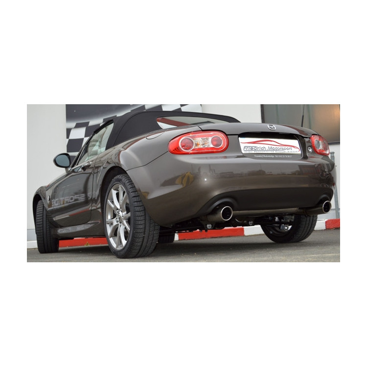 Système d'échappement Friedrich Mazda MX5 NC 1.8 L 16V/2.0 L 16V Système d'échappement Friedrich Mazda MX5 NC 1.8 L 16V/2.0 L 16V
