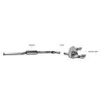 Bastuck Système d'échappement Mitsubishi Lancer Evo X Bastuck Système d'échappement Mitsubishi Lancer Evo X