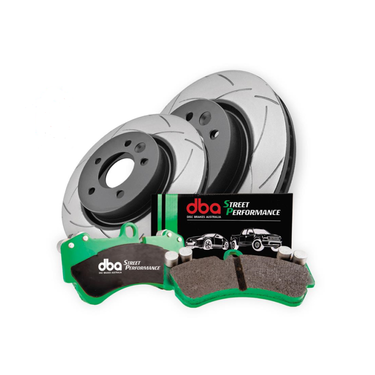 dba T2 Disques de frein/plaquettes essieu avant Subaru WRX STI 2.5 L dba T2 Disques de frein/plaquettes essieu avant Subaru WRX STI 2.5 L
