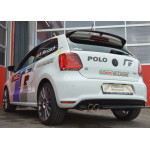 Système d'échappement Friedrich VW Polo R WRC 2.0 TSI Système d'échappement Friedrich VW Polo R WRC 2.0 TSI