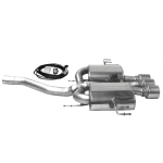 Bastuck Auspuffanlage Honda Type R FK8 2.0 L Bastuck Auspuffanlage Honda Type R FK8 2.0 L