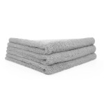 The Collection Dual Pile 3-Pack Ice Grey Chiffons en microfibre The Collection Dual Pile 3-Pack Ice Grey Chiffons en microfibre
