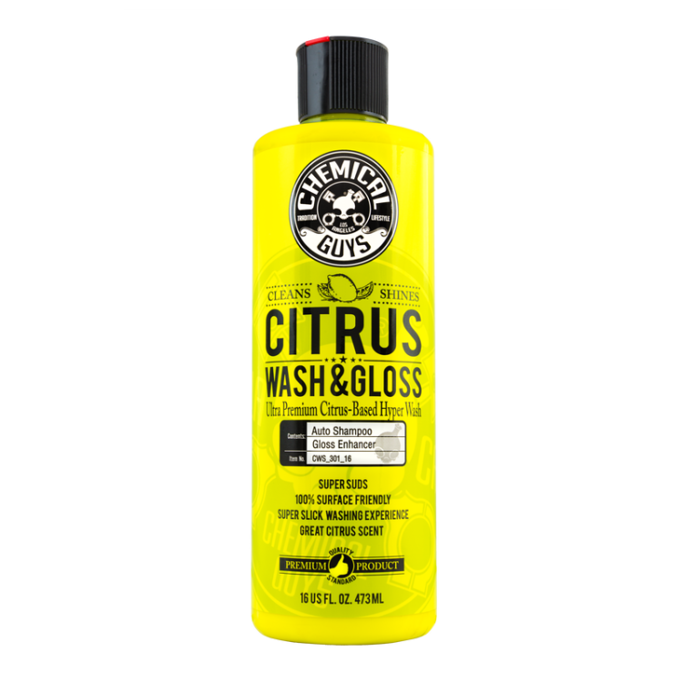 Chemical Guys Shampoing & Shine Agrumes Chemical Guys Shampoing & Shine Agrumes