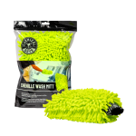 Chemical Guys Gant de toilette en microfibre Jaune Chemical Guys Gant de toilette en microfibre Jaune