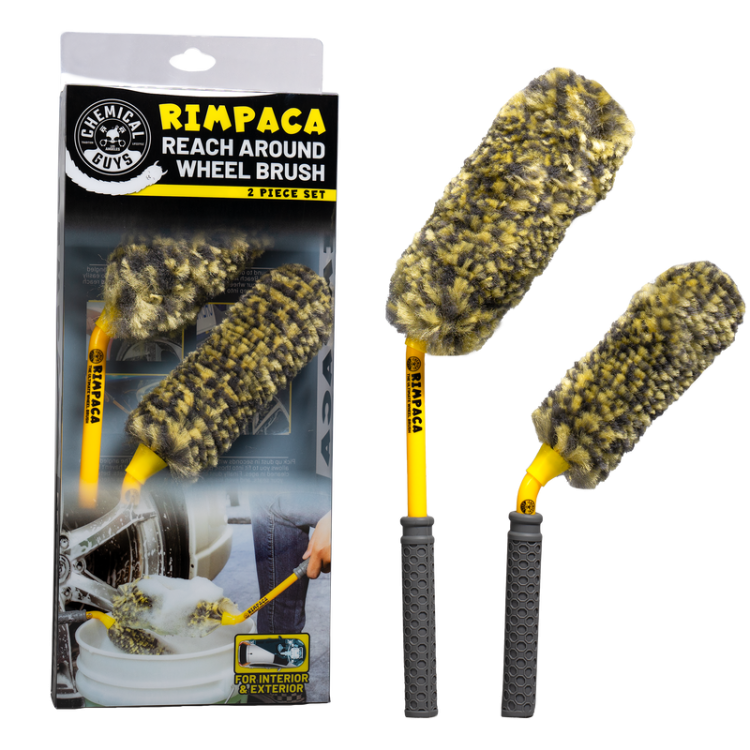 Brosses à jante Chemical Guys Rimpaca (lot de 2) Brosses à jante Chemical Guys Rimpaca (lot de 2)