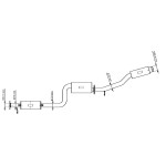 Système d'échappement 5zigen Mazda 3 MPS BK Système d'échappement 5zigen Mazda 3 MPS BK