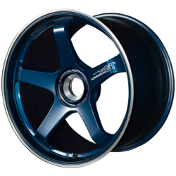 ADVAN Racing GT Porsche racing titanium blue & ring