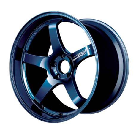 ADVAN Racing GT Premium racing titanium blue