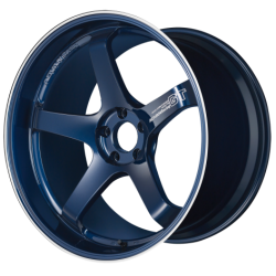 ADVAN Racing GT Premium racing titanium blue & ring
